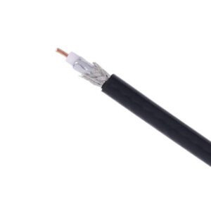 Câble coaxial noir