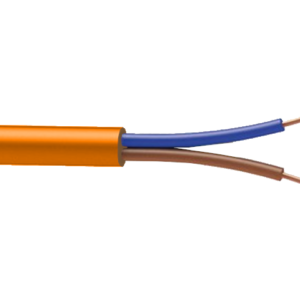 Cable CR1-C1 anti-feu 2x1.5mm² à la coupe (minimum 10m)