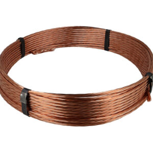 Cable de cuivre nu 25mm², couronne de 25 mètres