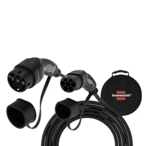Câble de recharge EV type 2 - BRENNENSTUHL - 1384000020 - L.7m 11kW noir IP55