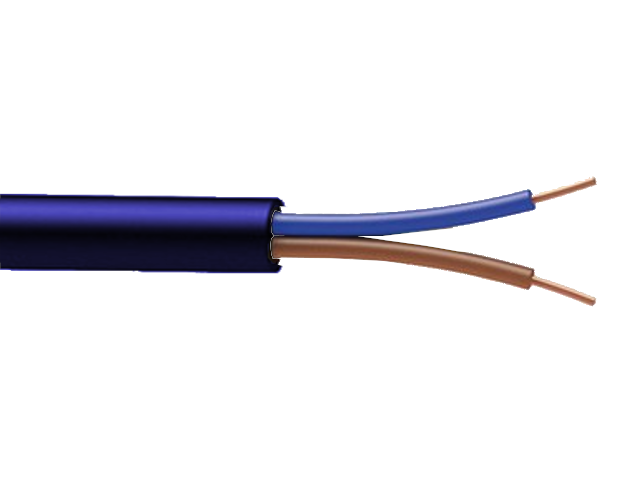 Cable FR-N1X6G3 sans halogène 2x4mm² (minimum 10m)