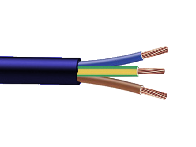 Cable FR-N1X6G3 sans halogène 3G10mm² (minimum 10m)