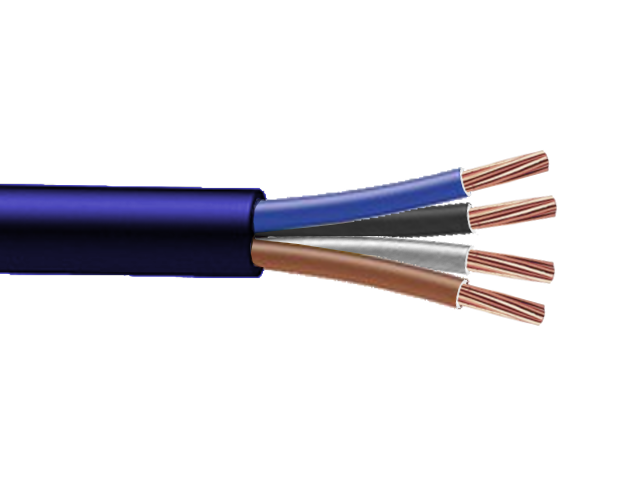 Cable FR-N1X6G3 sans halogène 4x10mm² (minimum 10m)