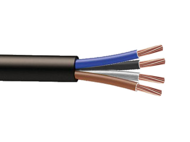 Cable RO2V 4x6mm² à la coupe (minimum 10m)