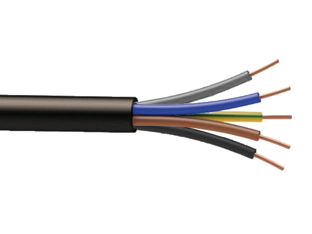 Cable RO2V 5G4mm² à la coupe (minimum 10m)