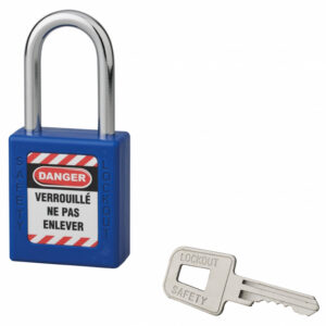 Cadenas de consignation 40 mm bleu FTH THIRARD 00091264