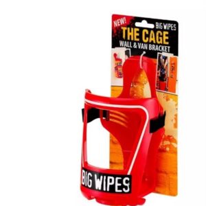 Cage de support pour distribution BIG WIPES - rouge