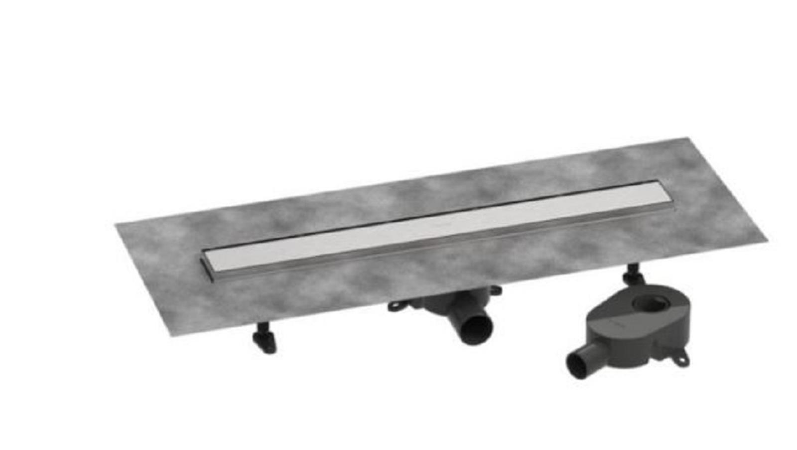 Caniveau de douche à carreler Rain Drain GO - Largeur: 900 mm