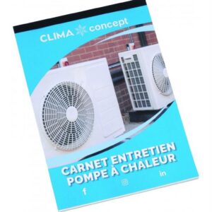Carnet d'entretien PAC CLIMACONCEPT - 50 feuilles