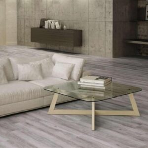 Carrelage de sol effet bois - Série ATELIER (23,3 x 120 cm) - Dimensions: 23.3x120 cm - Coloris: Beige - Non rectifié - Epaisseur: 7.8 mm