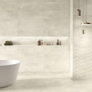 Carrelage de sol intérieur effet béton - Série GLADE (44.7x44.7 cm) - 44.7 x 44.7 - Cinza Mat - Epaisseur: 9.2 mm