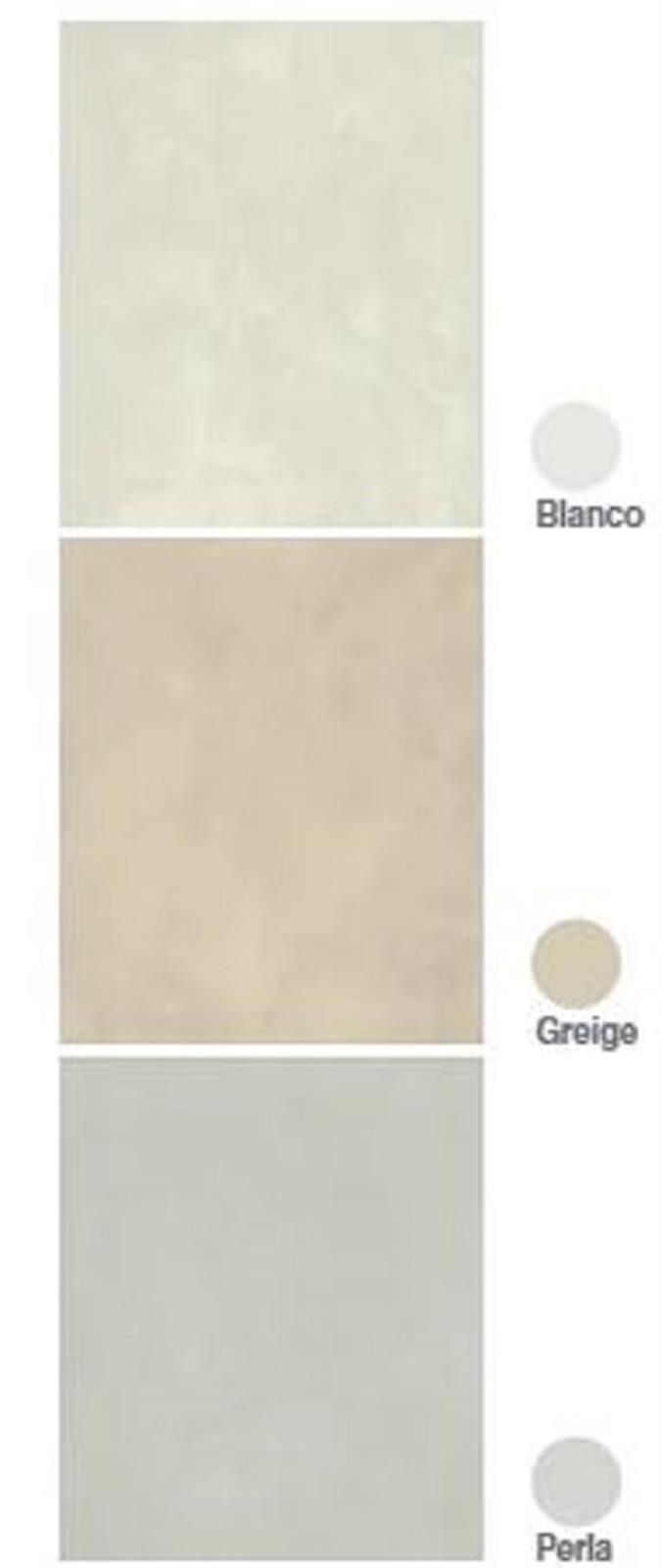 Carrelage d'intérieur imitation béton - Plinthe - Série JESSICA - Dimensions: 9 x 45 cm - PERLA