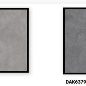 Carrelage d'intérieur - Plinthe - Série BETONICO - Dimensions: 8,5 x 45 cm - Blanc - Gris Mat ABS non rectifié