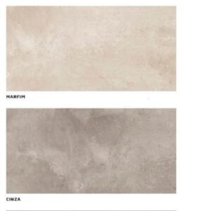 Carrelage effet béton - Plinthe - Série GLADE - Dimensions: 7 x 44,7 cm - BRANCO MAT