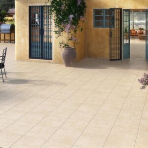 Carrelage extérieur effet béton Série STORM - 33x60 cm - (AD) - 30 X 60 - STORM BEIGE ANTI DERAPANT R11 B