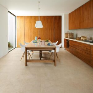 Carrelage sol effet béton CONCRETE (80x80 cm) - 80 x 80 - LIGHT GREY rectifié