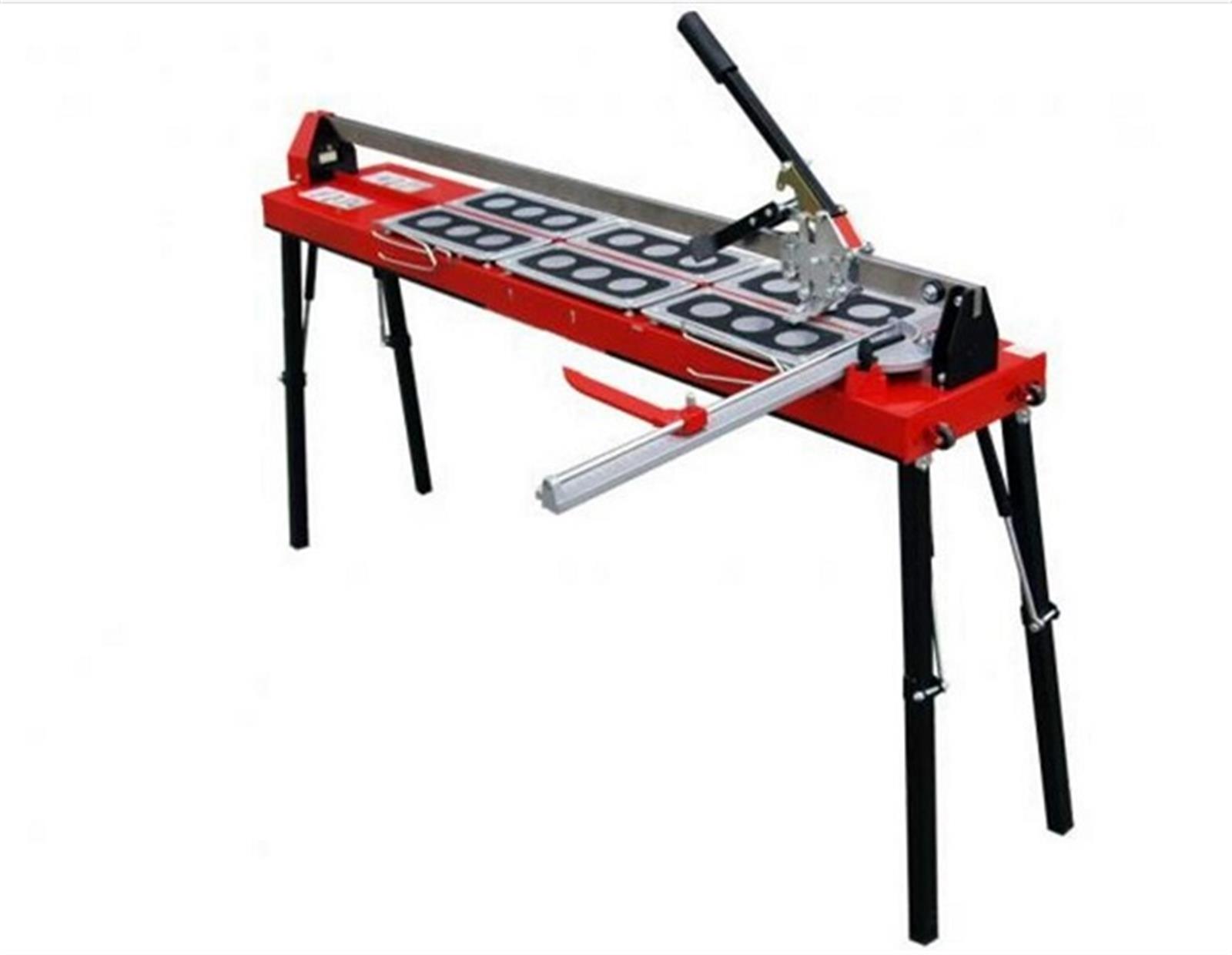 Carrelette Gigacut avec pieds - Avec rail de guidage en métal plat 15 x 40 mm