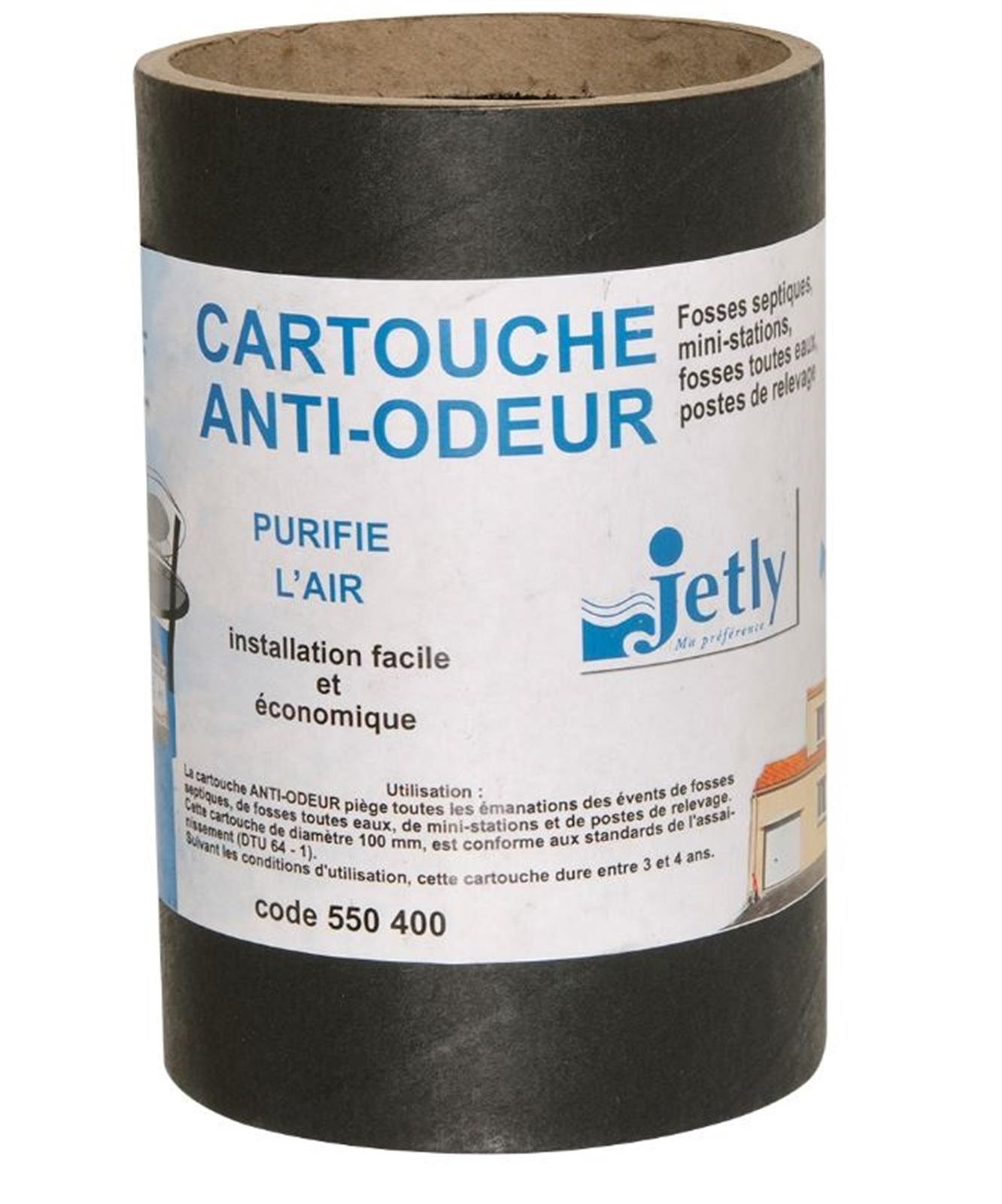 Cartouche anti odeur - Diamètre 100