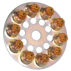 Cartouche de disques de 10 charges 6,3 / 10 jaunes SPIT 031700