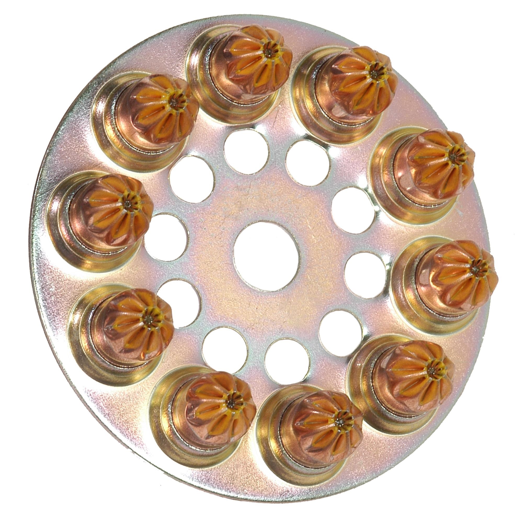 Cartouche de disques de 10 charges 6,3 / 10 jaunes SPIT 031700