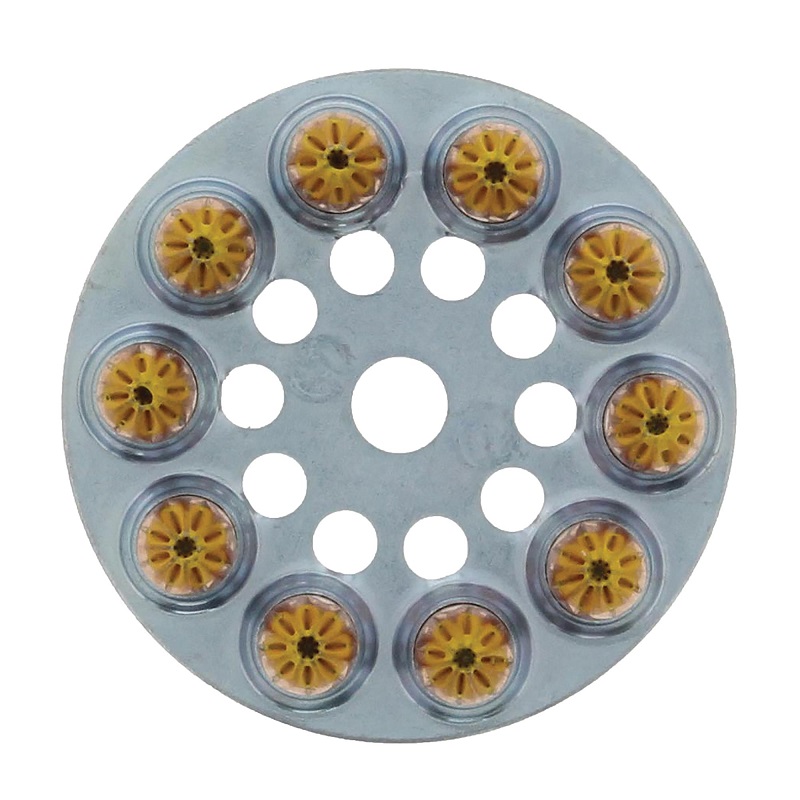 Cartouche de disques de 10 charges marron 031740 boite de 100 SPIT 0017401