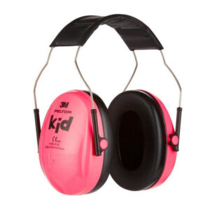 Casque antibruit snr 27 db 3M Peltor pour enfant, rose, 87-98db