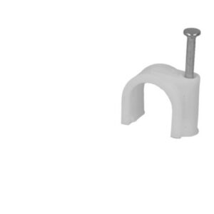 Cavalier attache-fil à clouer pour câble diamètre 12mm