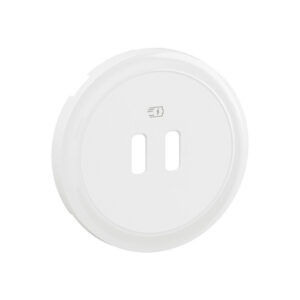 Centre de chargeur USB double blanc Legrand Nouveau Céliane™