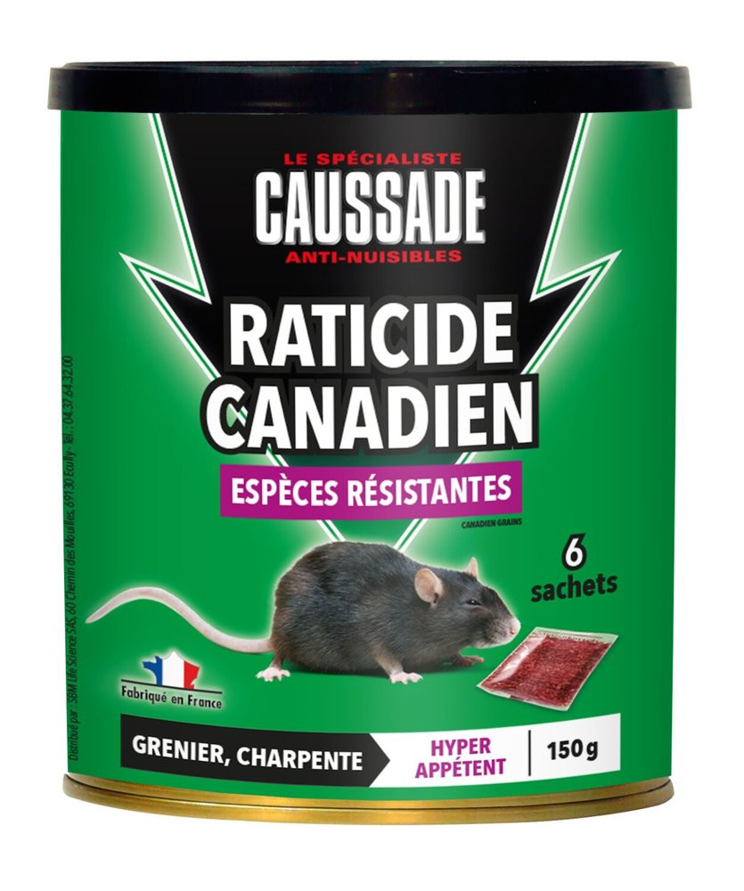 Céréales anti-rats canadiens, CAUSSADE, 150 g