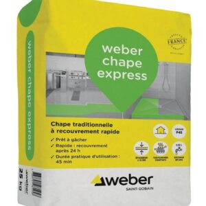 Chape traditionnelle WEBERCHAPE EXPRESS - sac 25