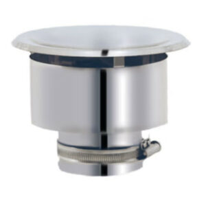 Chapeau aspirateur antipluie & anti-volatile - Pour tubage flexible - Ø100MM - modèle Apollo - pour pellets