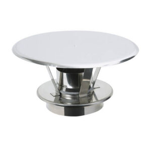 Chapeau pare-pluie simple 0 /80 TZ - Non peint - Diamètre 80