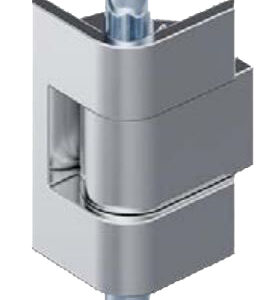 Charnière 180° chromé broche acier PINET 8571001