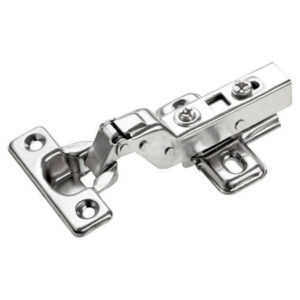 Charnière invisible pour meuble, à clipser 26 mm, rentrant ouverture 110