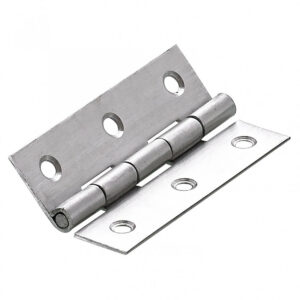 Charnière universelle inox pour meuble, L.70 x l.40 mm