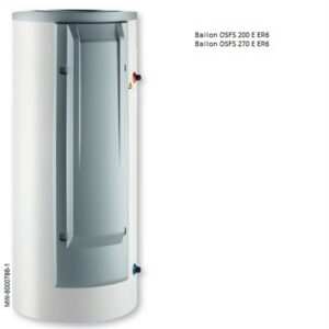 Chauffe-eau thermodynamique OSFS E ER6 - Capacité : 270L - Classe énergétique : A+
