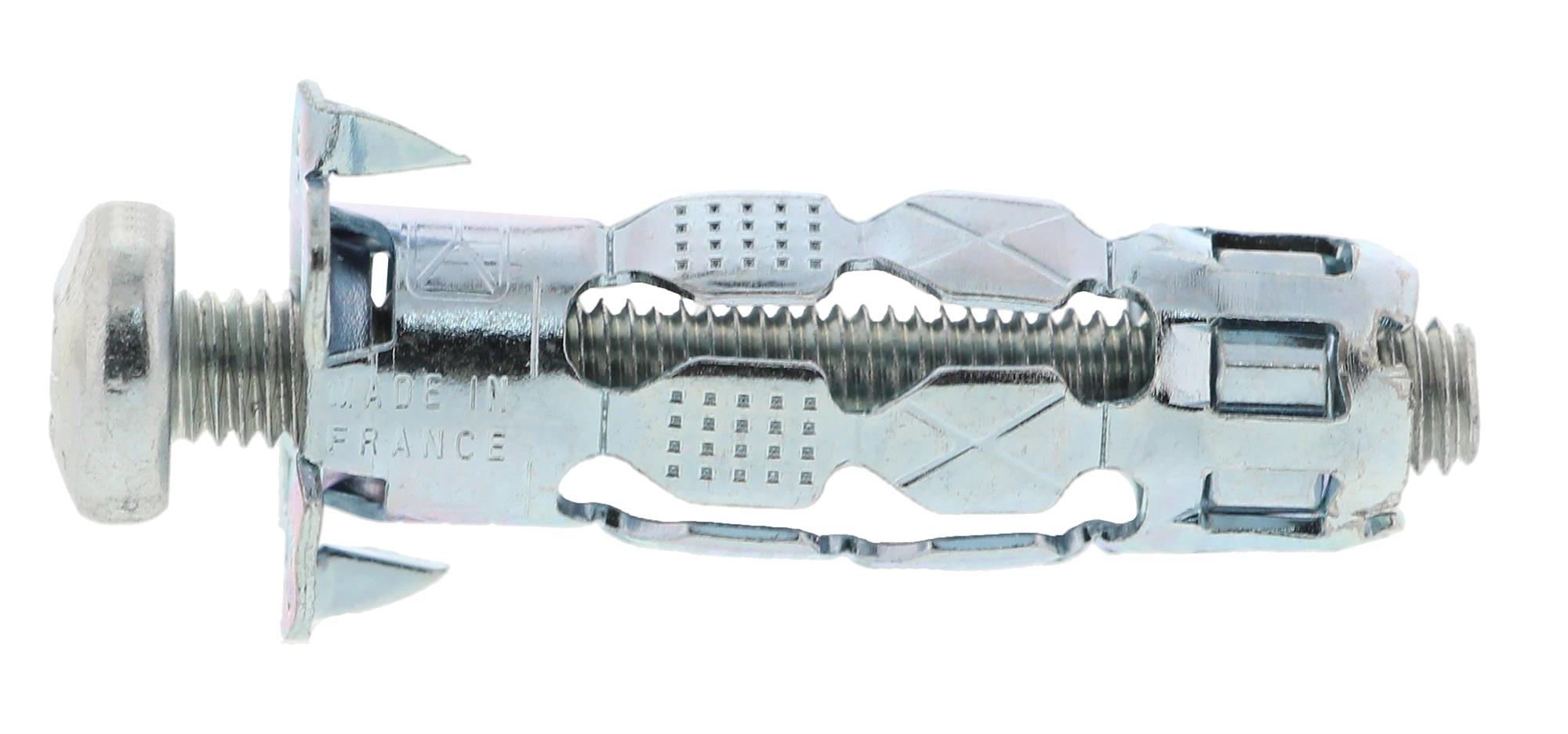 Cheville métallique ZENTECH avec vis 6X35/13 boîte de 100 SPIT 061110