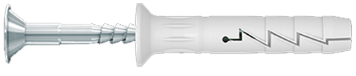 Cheville vis nylon tête fraisée Rawl - N08L120