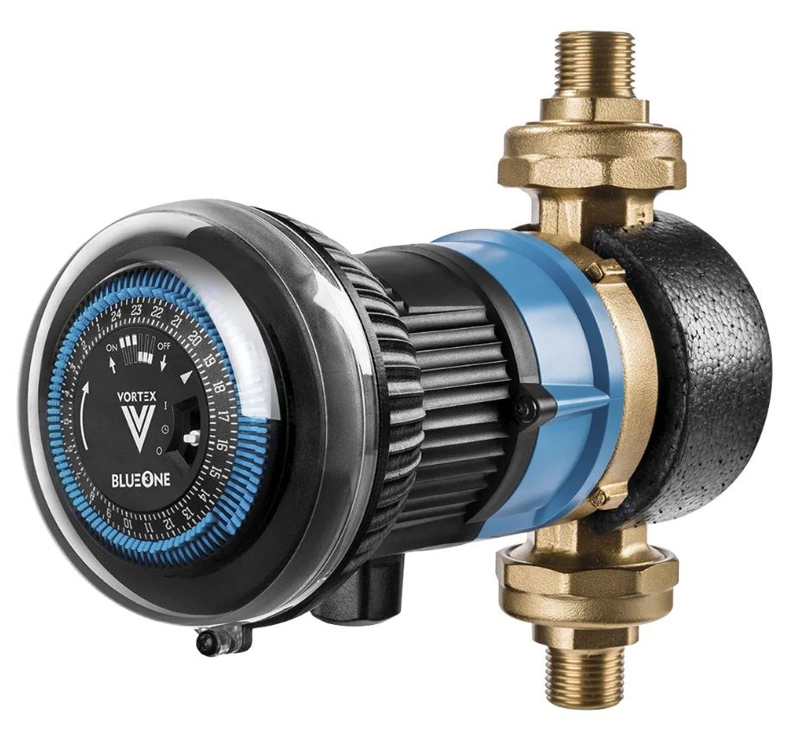 Circulateur pour bouclage sanitaire VORTEX - Modèle V155HT avec horloge et thermostat
