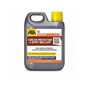 Cire de protection à effet brillant FILALONGLIFE - Le bidon de 1 litre