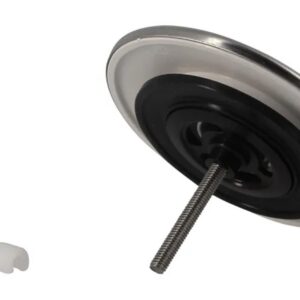 Clapet recouvrant pour baignoire - Ø 70 mm - Inox