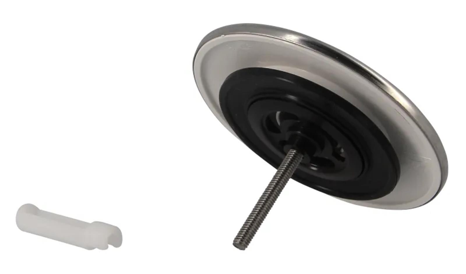 Clapet recouvrant pour baignoire - Ø 70 mm - Inox