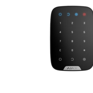 Clavier à code AJAX tactile bidirectionnel sans fil, noir