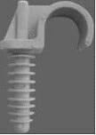 Clips à frapper pour tube BRICELEC