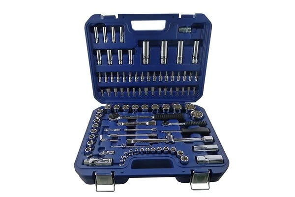Coffret à douilles - Chrome vanadium - 94 pièces