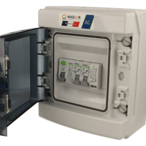 Coffret AC monophasé jusqu'à 4kW avec parafoudre