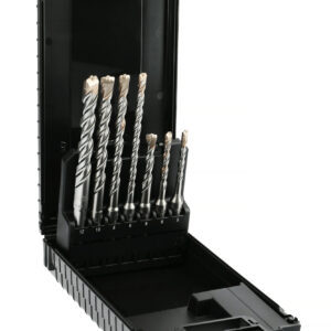 Coffret de 7 forets à béton THOR SDS Plus à 2 taillants HANGER 155700