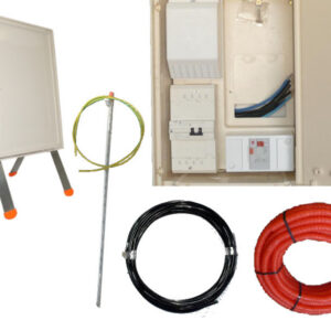 Coffret de chantier TRI 30/60A, raccordement souterrain