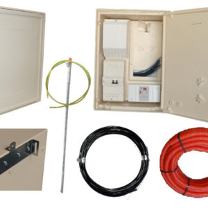 Coffret de chantier TRI 30/60A, raccordement sur poteau