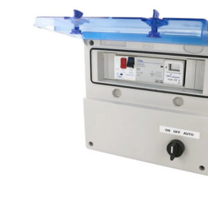 Coffret de piscine précablé pour pompe de filtration jusqu'à 1300W